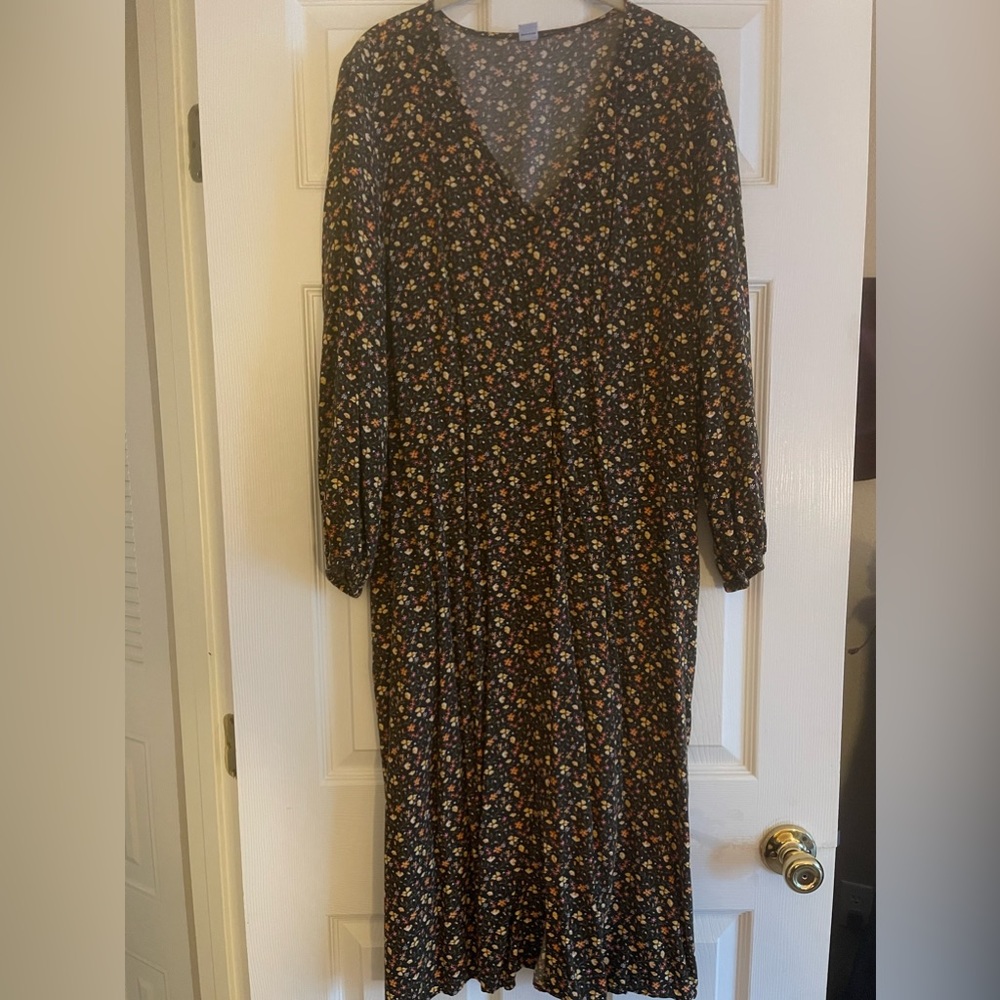Old Navy Midi Floral Dress